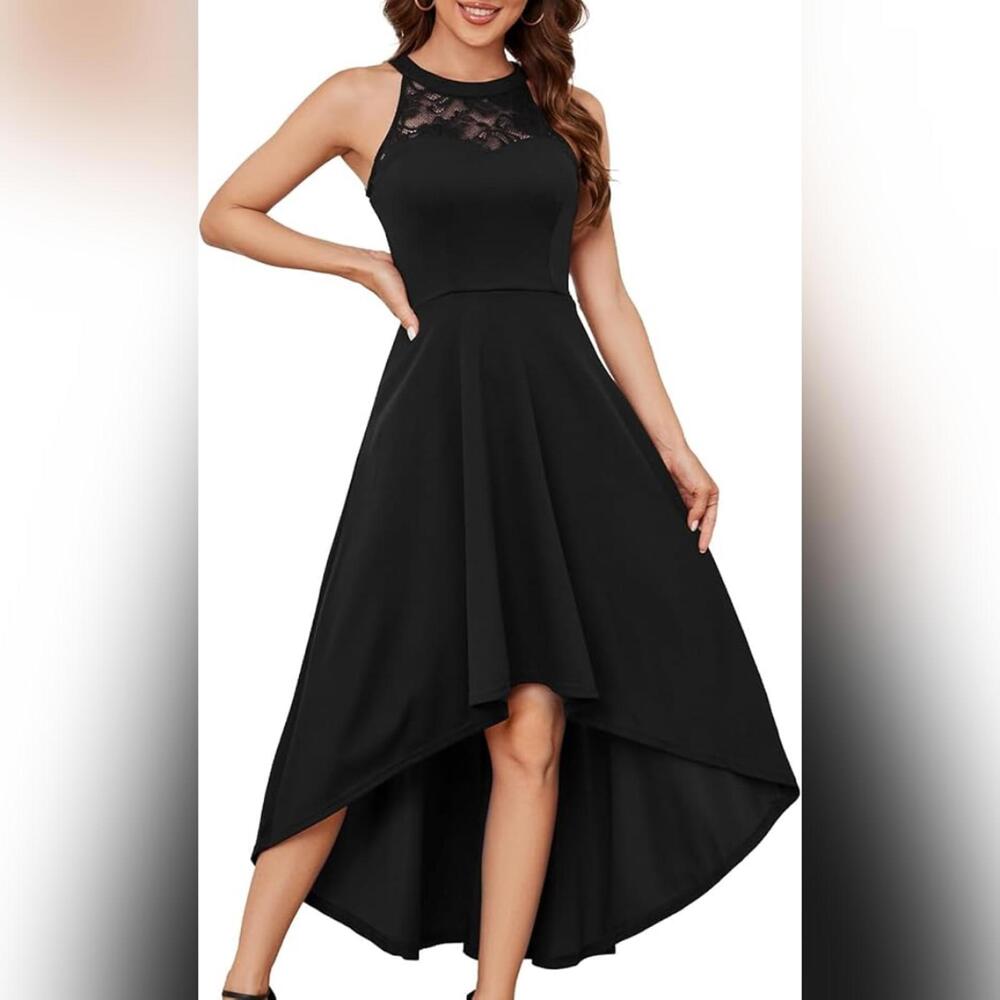 NWOT Bbonlinedress Hi Lo Formal Elegant Cocktail Dress, Medium